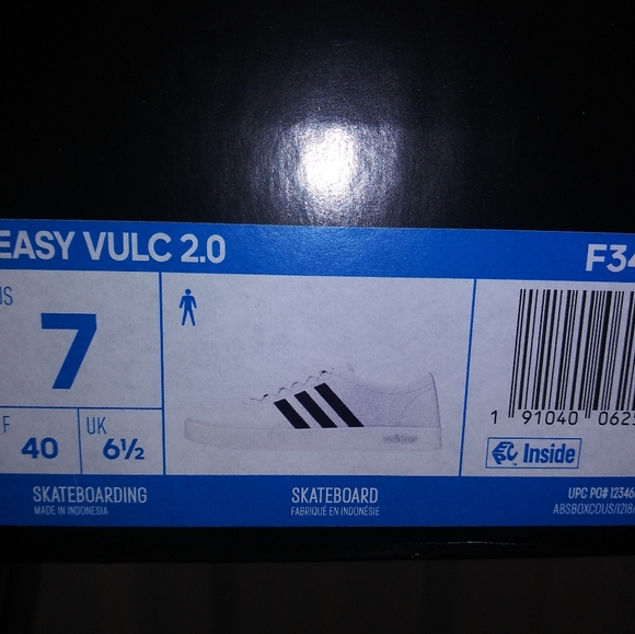 Adidas Easy Vulc 2.0. New. Men's Sizes: 7 - 10.5. - Picture 7 of 7